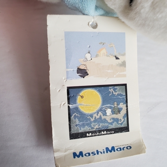 2000 Vintage MashiMaro Bunny Rabbit Wanted Plush - Picture 4 of 5